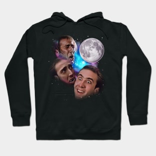 Nic Cage Howl at the Moon Hoodie